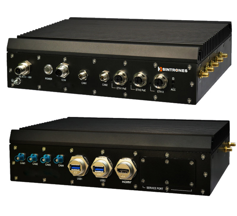 Sintrones IBOX-650P-IP66-JAO64-LE (NVIDIA Jetson AGX Orin Edge AI Fanless, <b>64GB</B>)